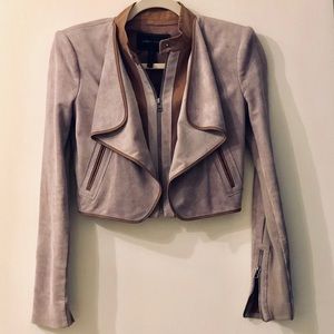 BCBGMaxazria Sloan Bolero Crop Jacket Blazer XS